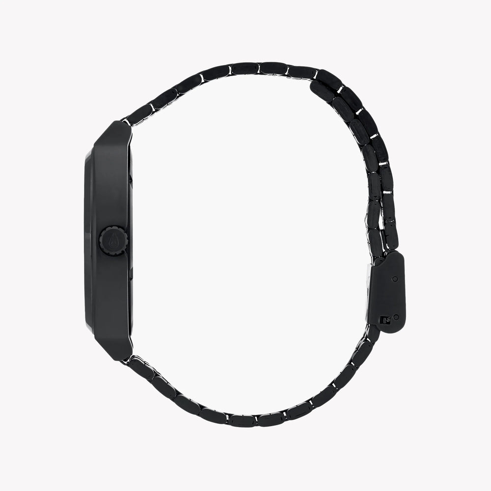 Nixon Men's Black Stainless Steel Watch, Black Dial | A045-957 by i-watch