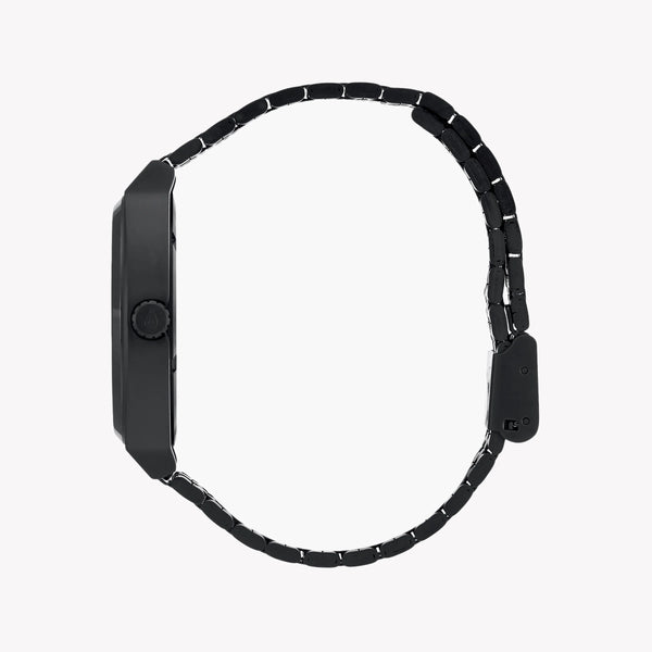 Nixon Men's Black Stainless Steel Watch, Black Dial | A045-957 by i-watch