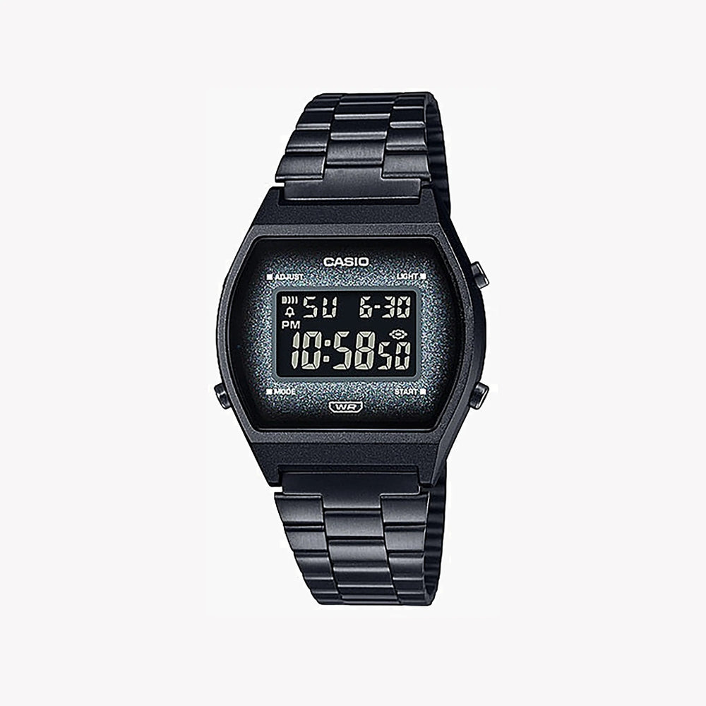 Casio Unisex Gray Stainless Steel Watch, Digital Dial | B640wbg-1bdf by i-watch