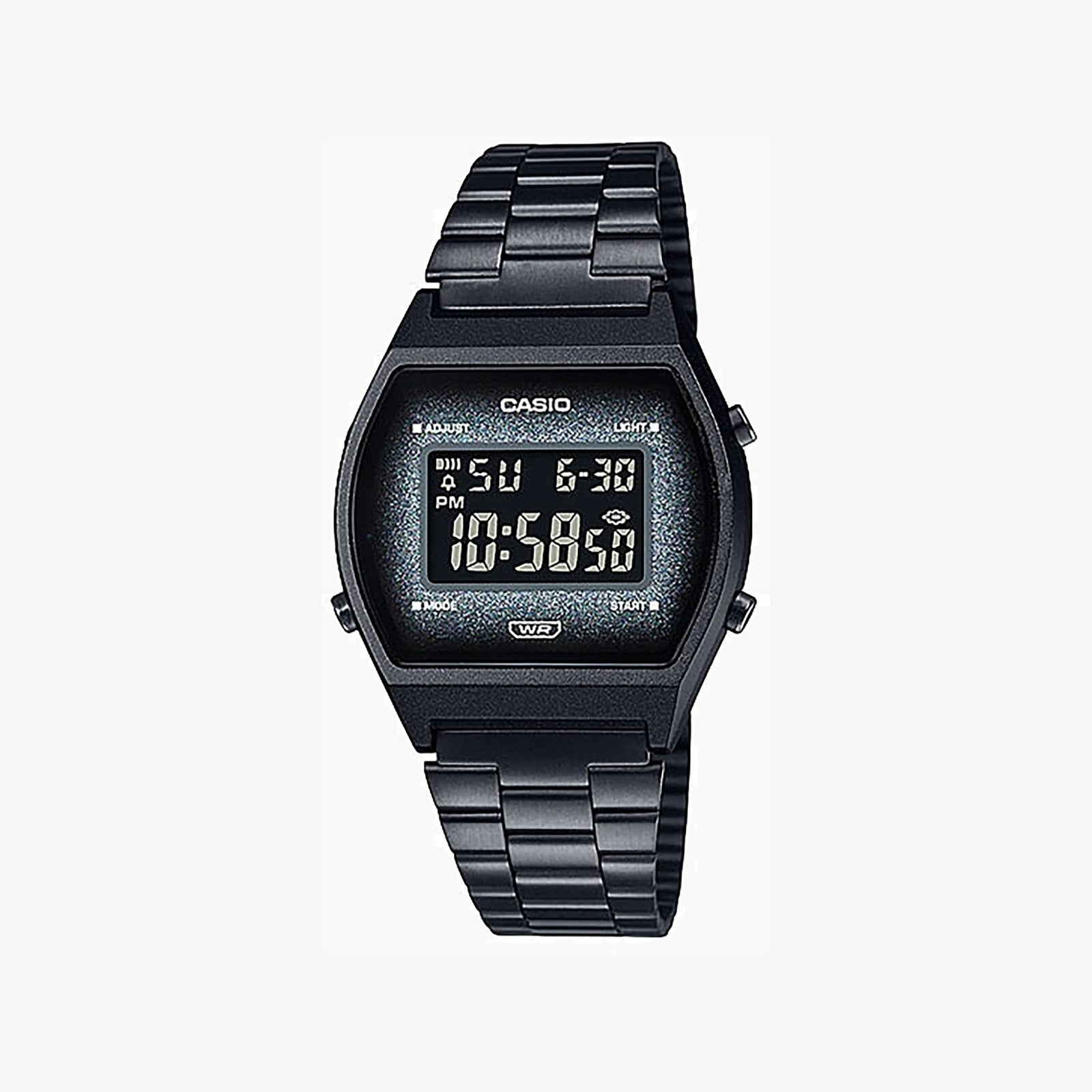 Casio Unisex Gray Stainless Steel Watch, Digital Dial | B640wbg-1bdf by i-watch