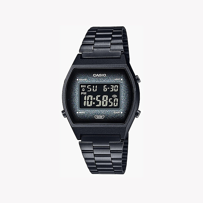 Casio Unisex Gray Stainless Steel Watch, Digital Dial | B640wbg-1bdf by i-watch