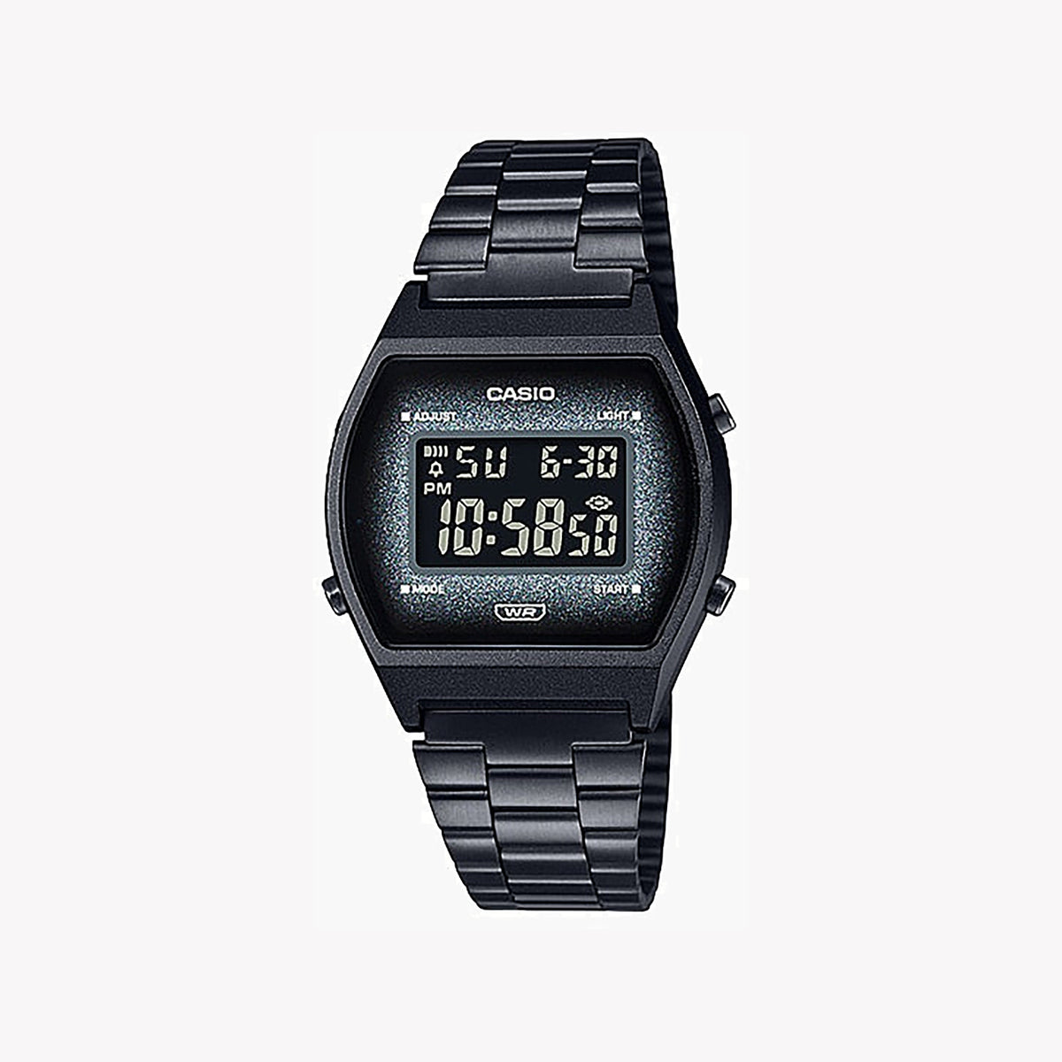 CASIO B640WBG-1BDF - CHIC SPORTY SOPHISTICATION Unisex Watch with gray stainless steel band and digital dial