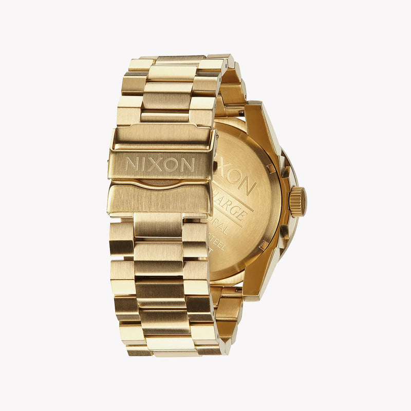 Nixon Men's Gold Watch, Black Dial | A346-2033 by i-watch