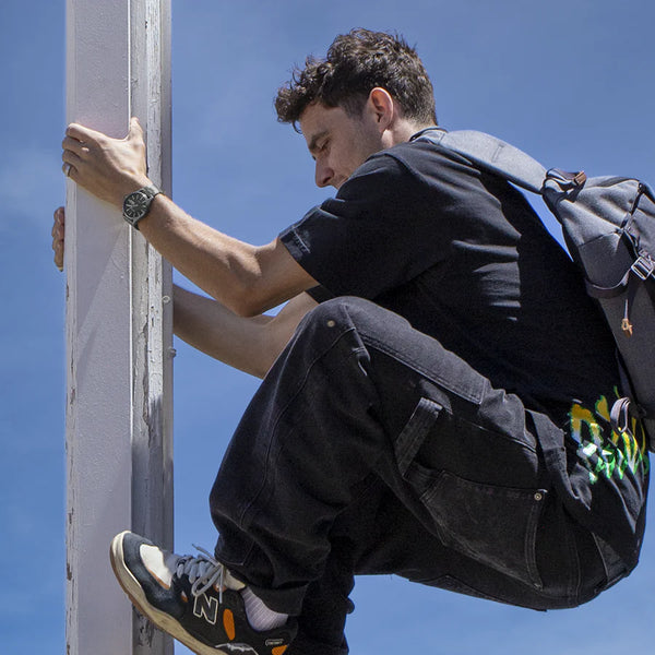 Nixon Men's Black Stainless Steel Watch, Black Dial | A1346-131 by i-watch