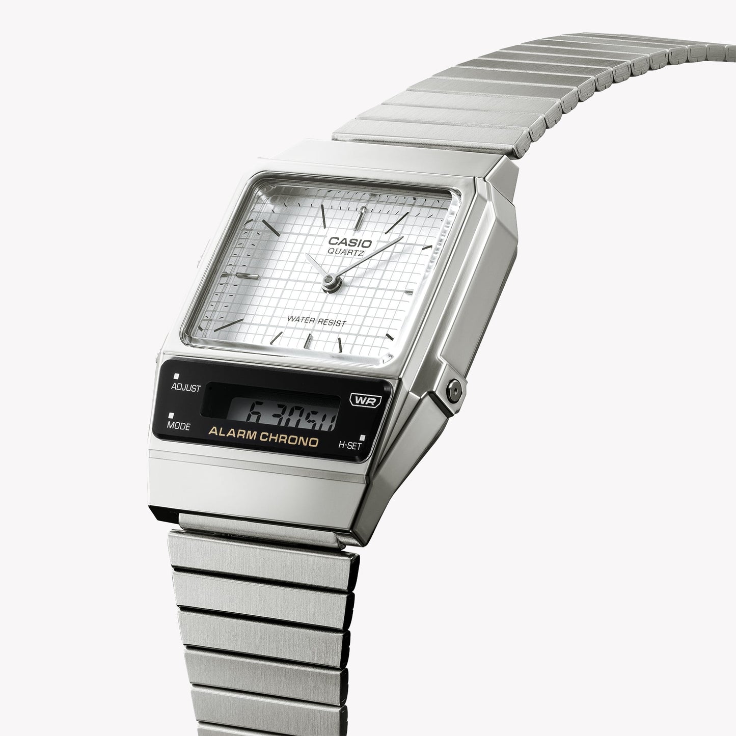 Casio AQ-800E-7A Vintage Silver Unisex Watch