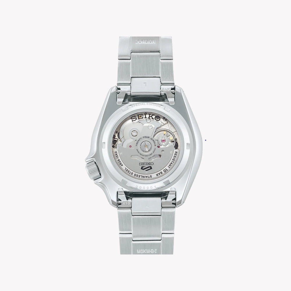 Seiko Men's Silver Stainless Steel, Dark Blue Dial | Srpk97k1 by i-watch