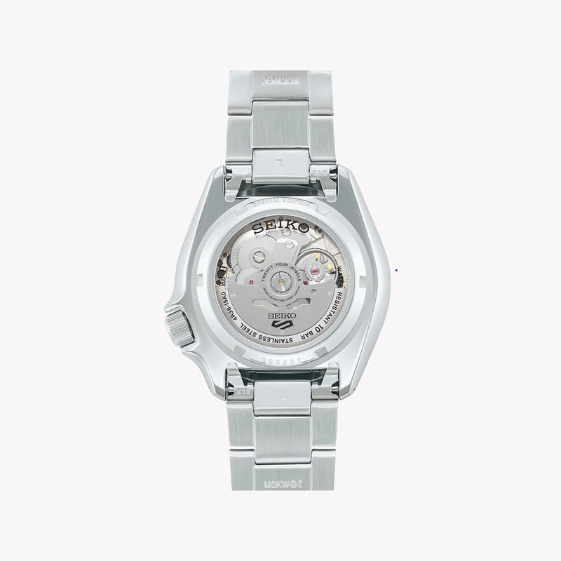 Seiko Men's Silver Stainless Steel, Dark Blue Dial | Srpk97k1 by i-watch