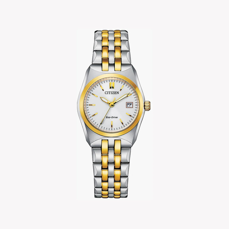 Citizen Ew2299-50a Chic Functionality - Elegant Gold & Silver Timepiece For Modern Women by i-watch