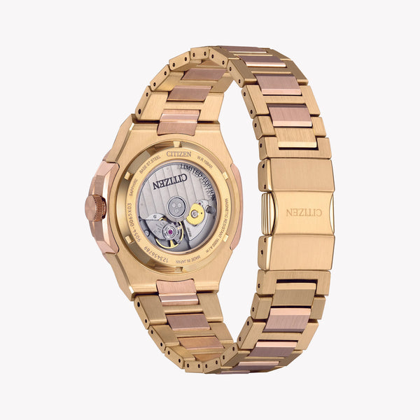 Citizen Nb6032-53p Radiant Elegance - Stunning Rose Gold Men's Watch With Luminous Display by i-watch