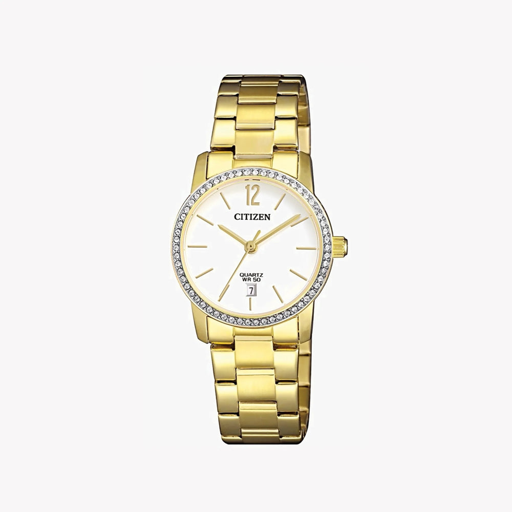 Citizen Eu6032-85a Radiant Gold - Elegant Women's Timepiece For Every Occasion by i-watch