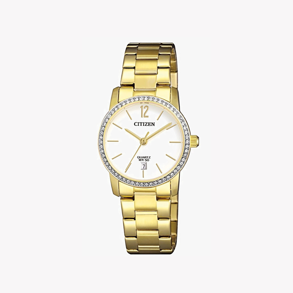CITIZEN EU6032-85A RADIANT GOLD - ELEGANT WOMEN'S TIMEPIECE FOR EVERY OCCASION
