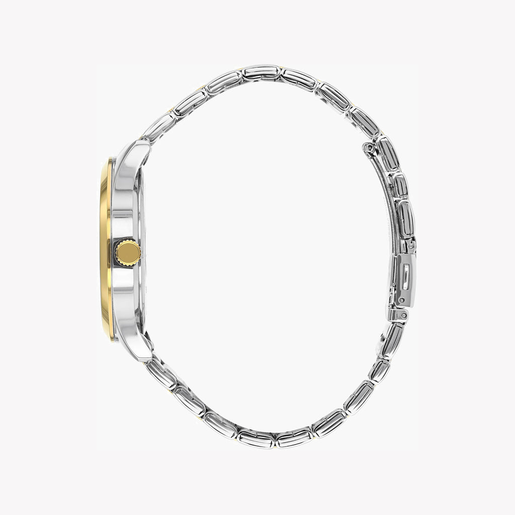 CITIZEN DZ5014-53L GOLD & BLUE DIAL - ELEGANT MEN'S WATCH WITH STAINLESS STEEL BAND-i-Watch-3