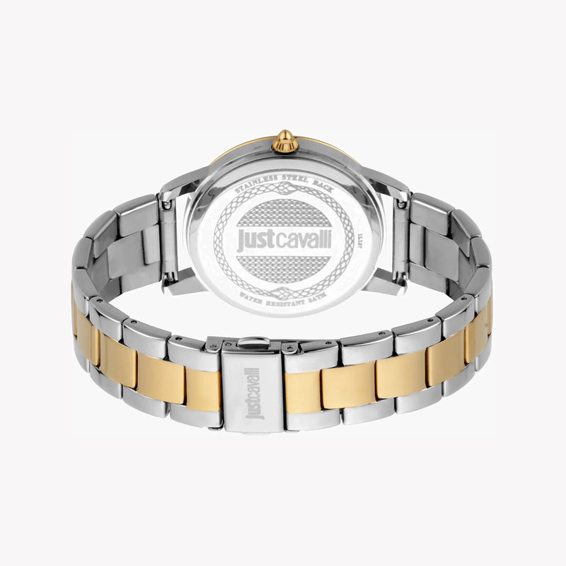 Just Cavalli Women's Silver & Gold Watch, Elegant Dial | Jc1l157m0095 by i-watch