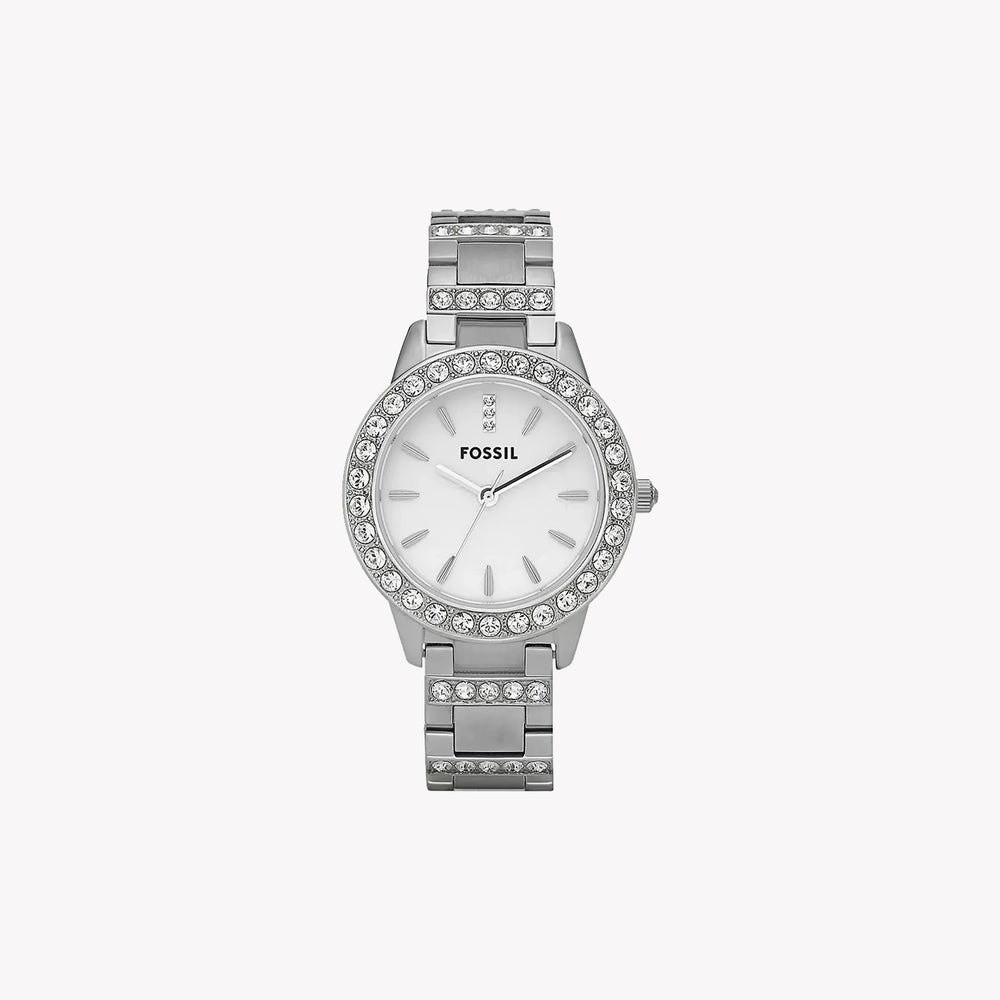 Fossil Women's Silver Stainless Steel Watch, Silver Dial | Es2362 by i-watch