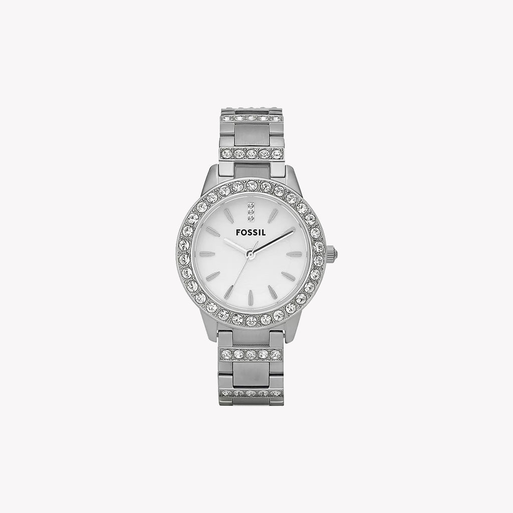 FOSSIL ES2362 MODERN ELEGANCE - SLEEK SILVER WOMEN'S WATCH WITH STAINLESS STEEL STRAP