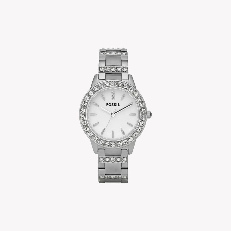 Fossil Women's Silver Stainless Steel Watch, Silver Dial | Es2362 by i-watch