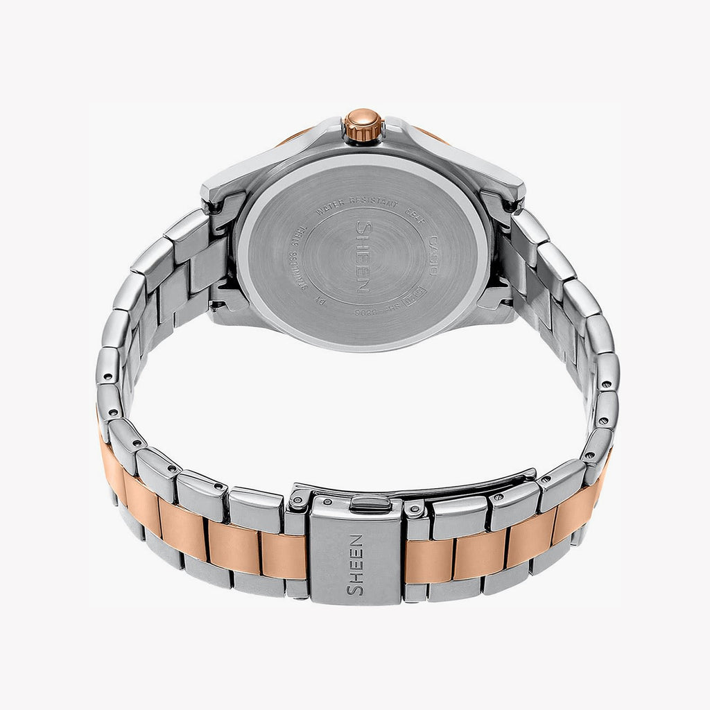CASIO SHE-3806SPG-7AUDR SPORTY ELEGANCE - ROSE GOLD & SILVER WOMEN'S WATCH-i-Watch-4