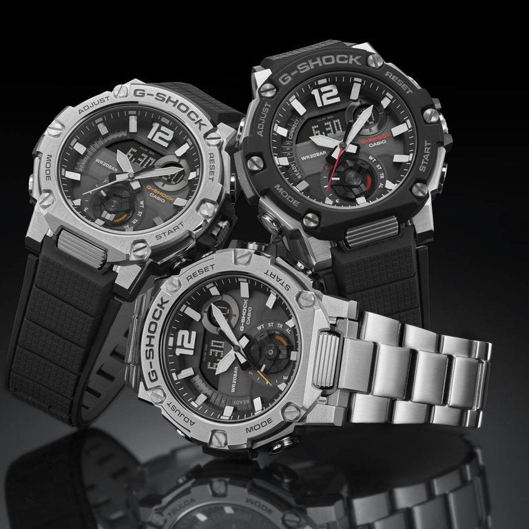 CASIO G-SHOCK GST-B300SD-1ADR - RUGGED ELEGANCE MEN'S TIMEPIECE WITH SLEEK STAINLESS STEEL DESIGN-i-Watch-4