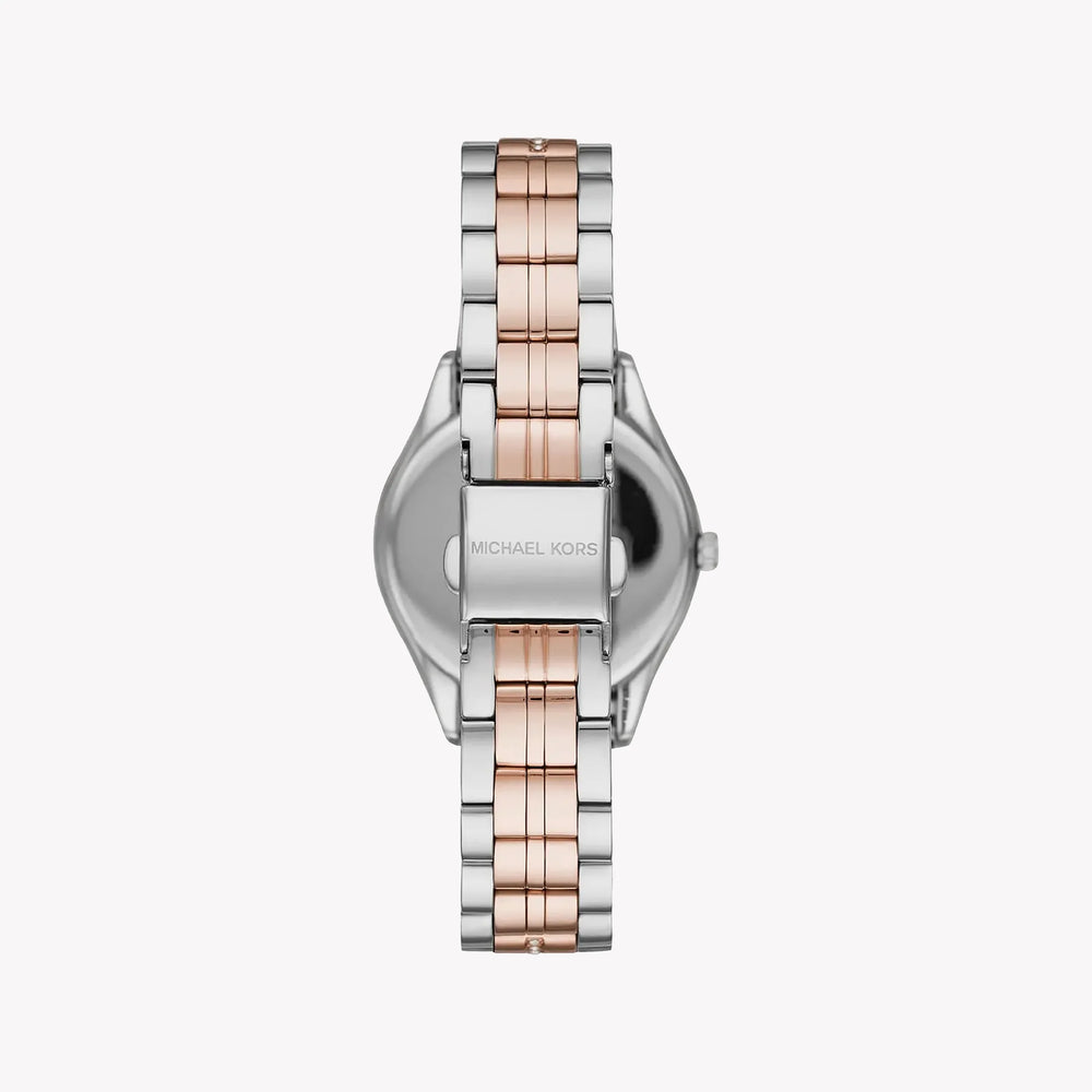 Michael Kors Women's Silver-Rose Gold Watch, White Dial | Mk3979 by i-watch