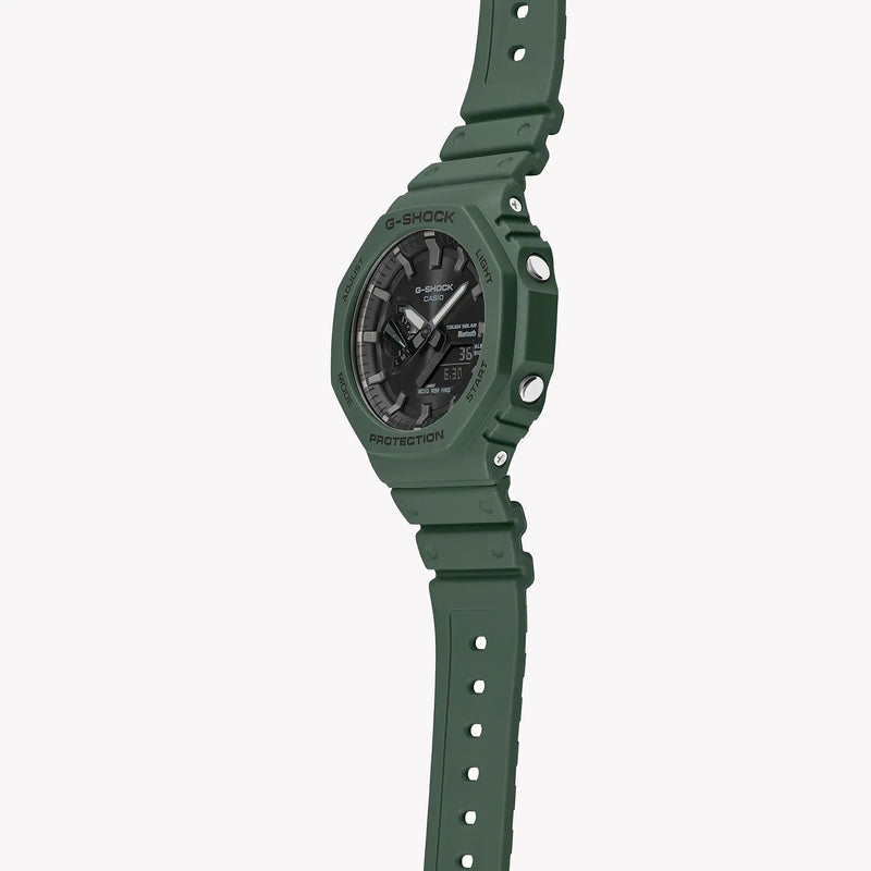 Casio G-Shock Ga-B2100-3adr Oak Dynamic - Sporty Green Men's Watch With Bluetooth & 200m Water Resistance by i-watch