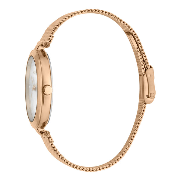 Esprit Women's Watch With Rose Gold Stainless Steel Case And Rose Gold Stainless Steel Band by i-watch