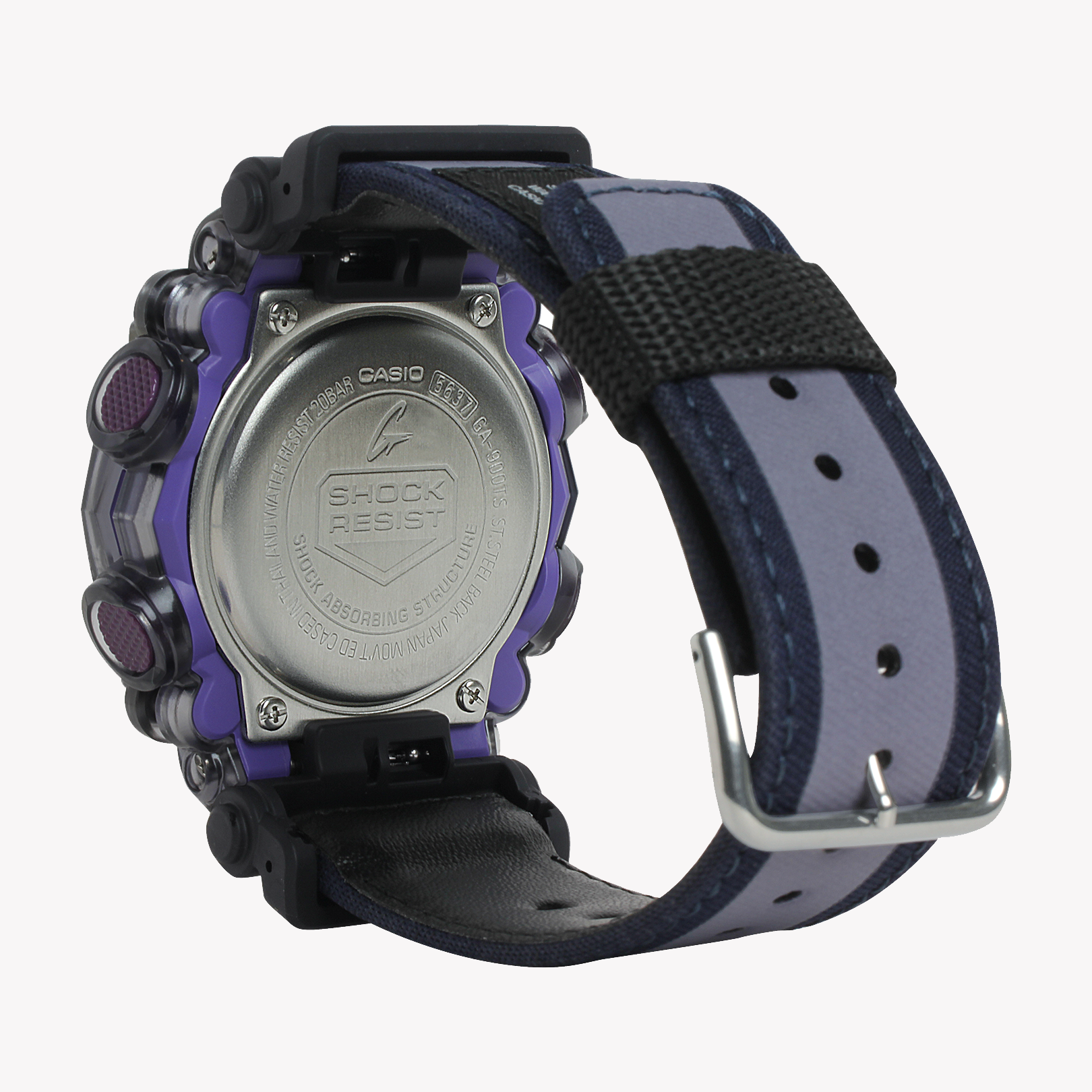 CASIO G-SHOCK GA-900TS-6ADR - BOLD BLACK ADVENTURER MEN'S WATCH with Rugged Style & 200m Water Resistance