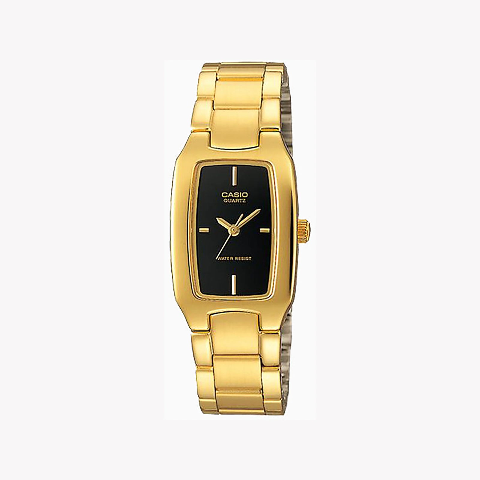 Casio Women's Gold Watch, Black Dial | Ltp-1165n-1crdf by i-watch