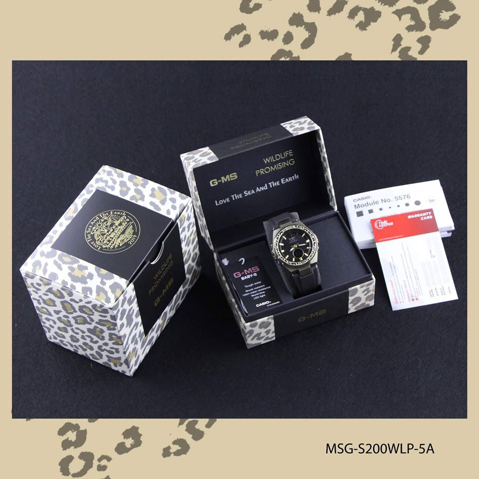 BABY-G MSG-S200WLP-5ADR - SPORTY ELEGANCE WOMEN'S WATCH WITH BROWN & GOLD DESIGN-i-Watch-3