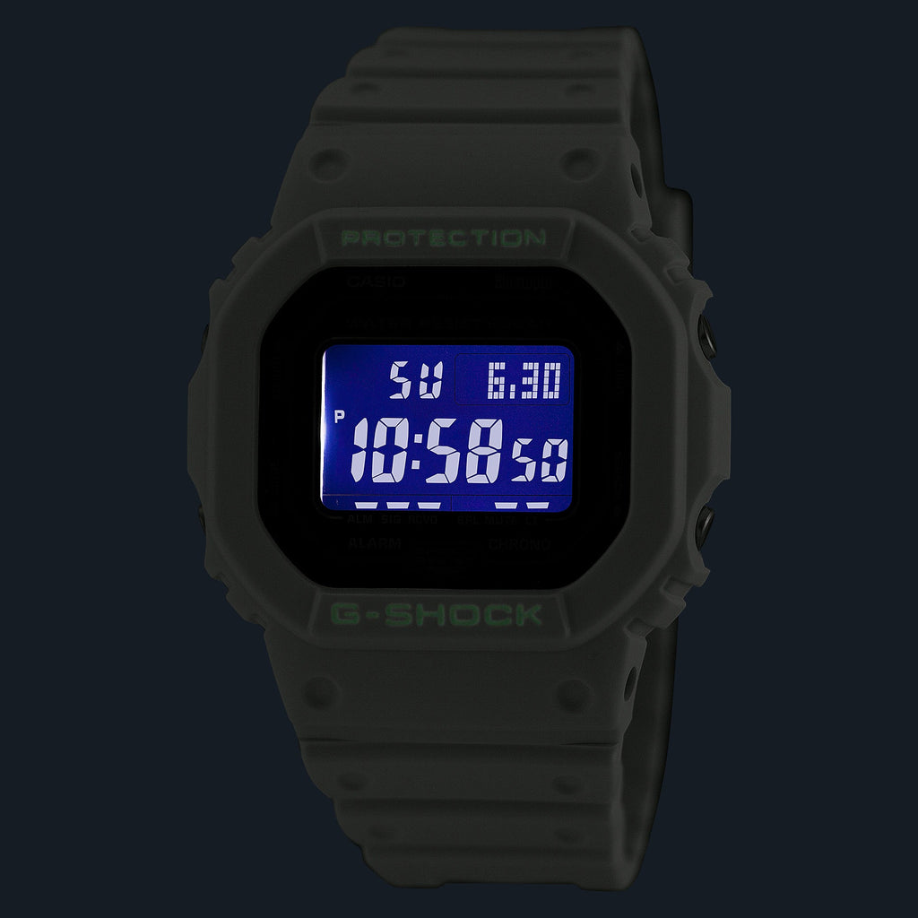 CASIO G-SHOCK DW-B5600SF-7DR CHIC RESILIENCE - MEN'S STYLISH WHITE DIGITAL TIMEPIECE-i-Watch-5