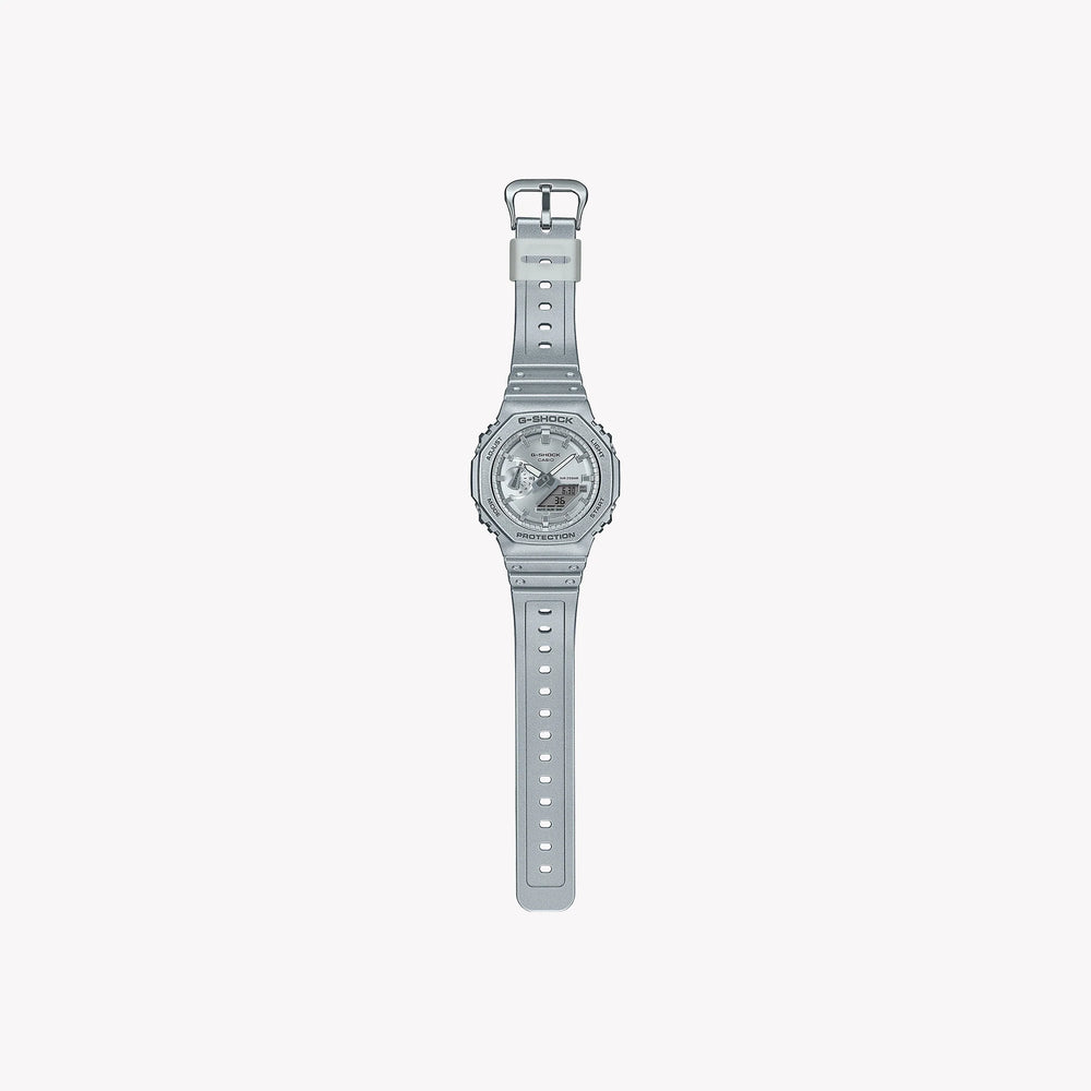 Casio G-Shock Men's Silver Carbon/Resin Watch | Ga-2100ff-8aer by i-watch
