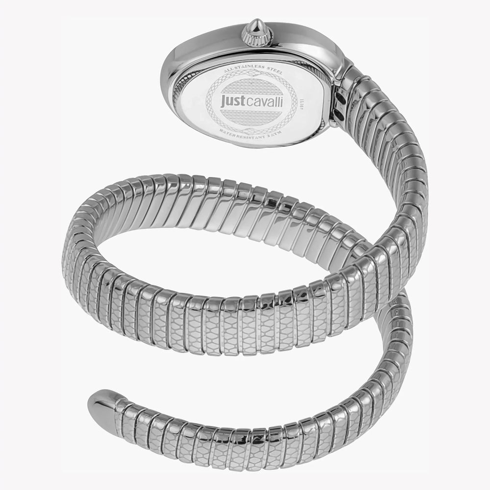 Just Cavalli Women's Silver Watch, Mother Of Pearl Dial | Jc1l167m0015 by i-watch