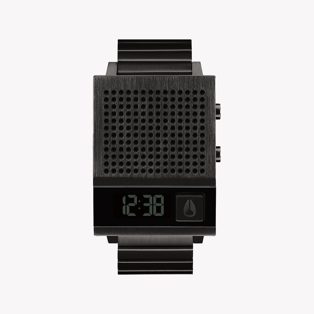 Nixon A1266-001 BLACK STAINLESS STEEL - BOLD STYLE & PRECISION MOVEMENT Men's Watch