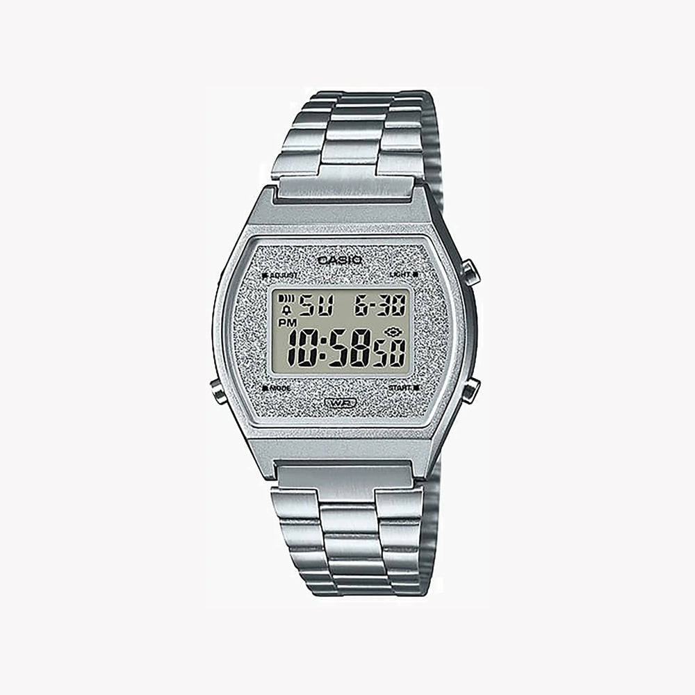 Casio B640wdg-7df - Stylish Resilience Women's Watch With Silver Stainless Steel Band by i-watch