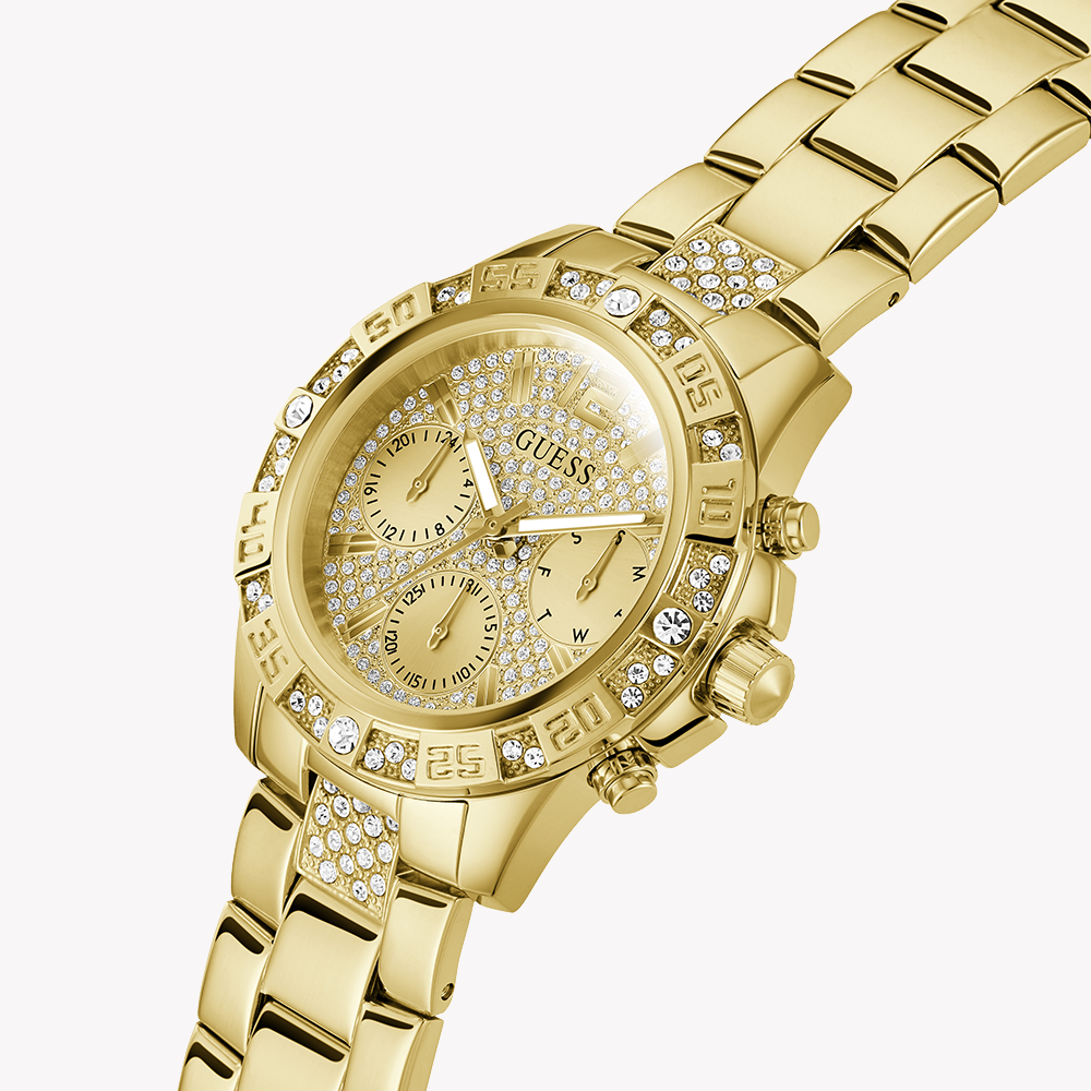 GUESS GW0771L2 - ELEGANT GOLD TIMEPIECE - STUNNING CHAMPAGNE DIAL - WOMEN'S WATCH-i-Watch-5