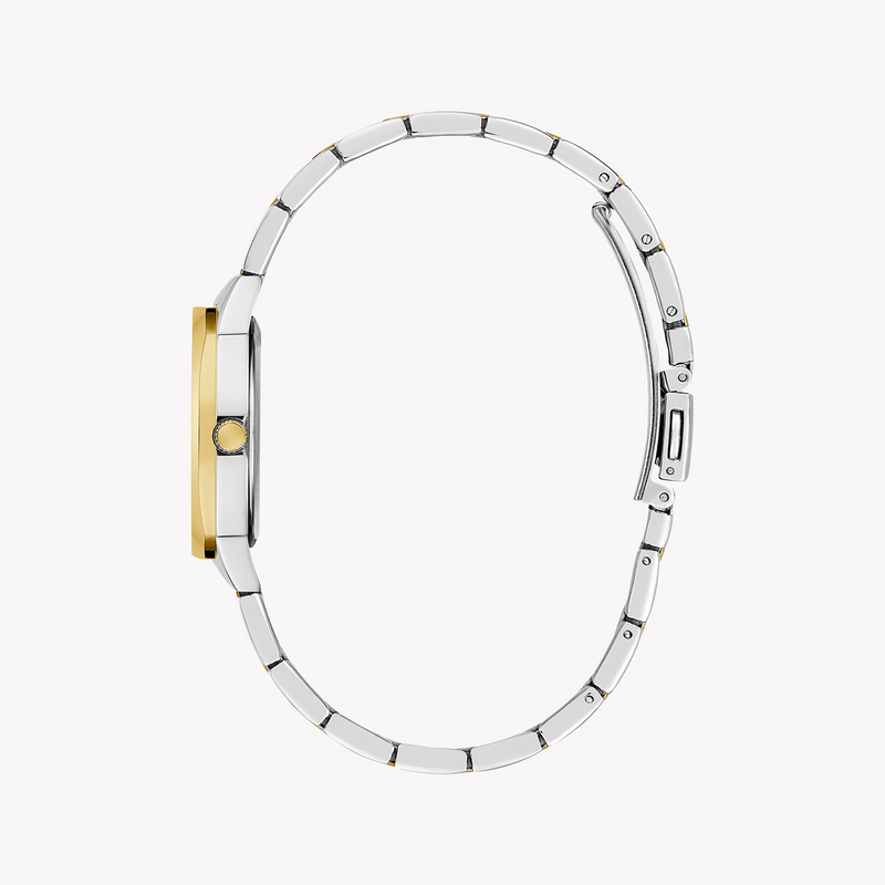 Guess Women's Gold/Silver Watch, Green Dial | Gw0767l4 by i-watch