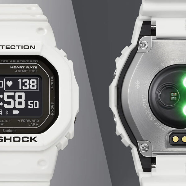 Casio G-Shock Men's White Resin Watch, Digital Display | Dw-H5600-7er by i-watch