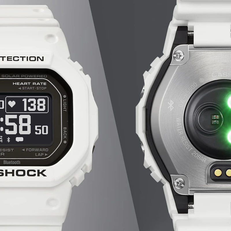 Casio G-Shock Men's White Resin Watch, Digital Display | Dw-H5600-7er by i-watch