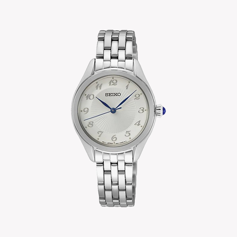 Seiko Women's Stainless Steel Watch, Silver Dial | Sur379p1 by i-watch