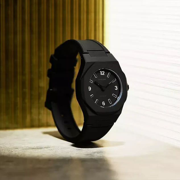 D1 MILANO Women's Black Silicone Watch, Stainless Steel | D1-NCRJ01 by i-watch