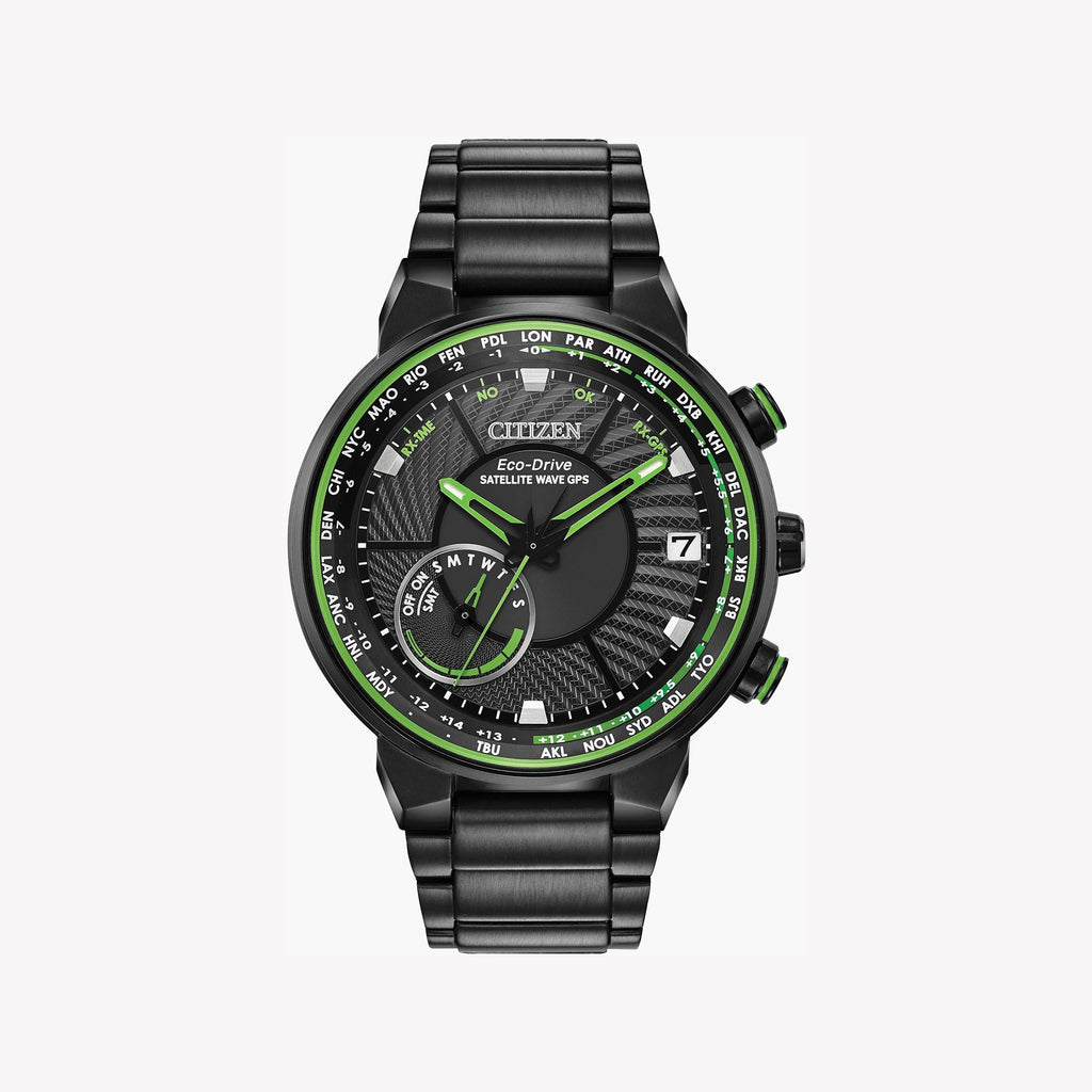 CITIZEN Eco-Drive CC3075-80E - BLACK TITAN: Precision & Style for the Modern Man