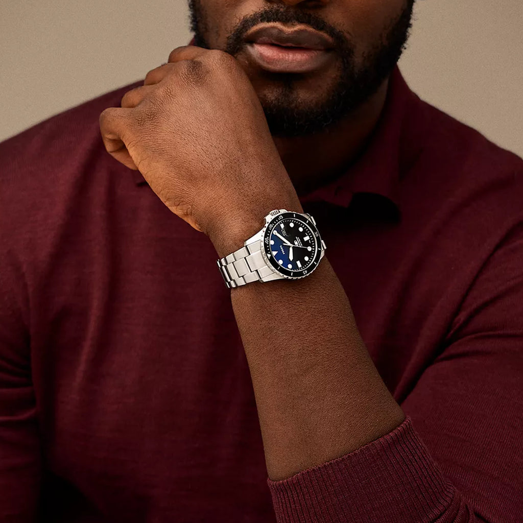 FOSSIL FS6038 ELEGANT TIMEPIECE - STYLISH MEN'S WATCH WITH MULTI DIAL & STAINLESS STEEL BAND-i-Watch-2