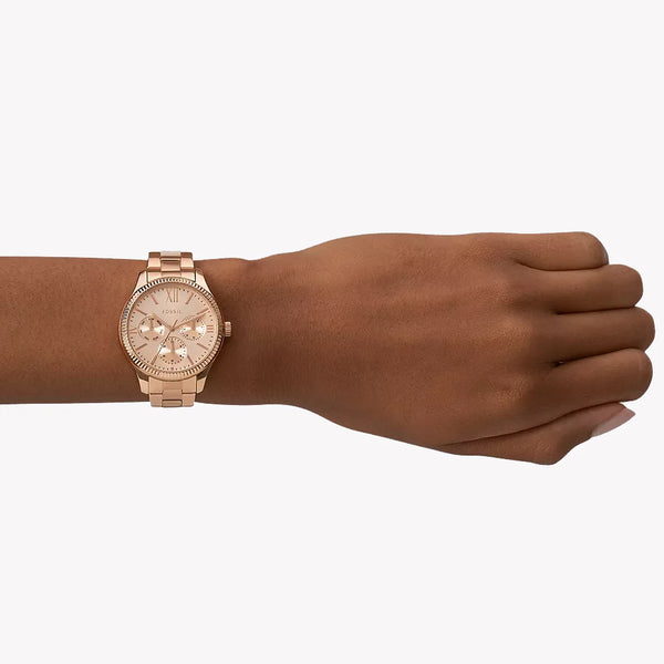 Fossil Women's Rose Gold Watch, Stainless Steel | Bq3691 by i-watch