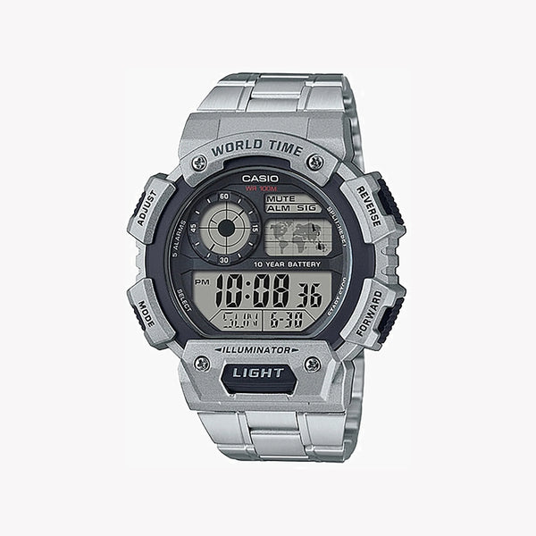 Casio Ae-1400whd-1avdf Adventure Ready - Stylish Men's Digital Watch With Water Resistance & Led Backlight by i-watch