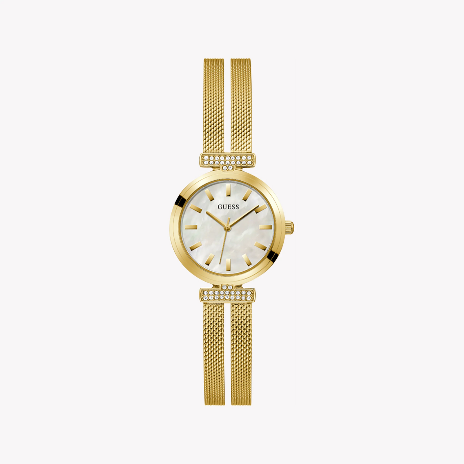 Guess Women's Gold Watch, White Dial | Gw0471l2 by i-watch