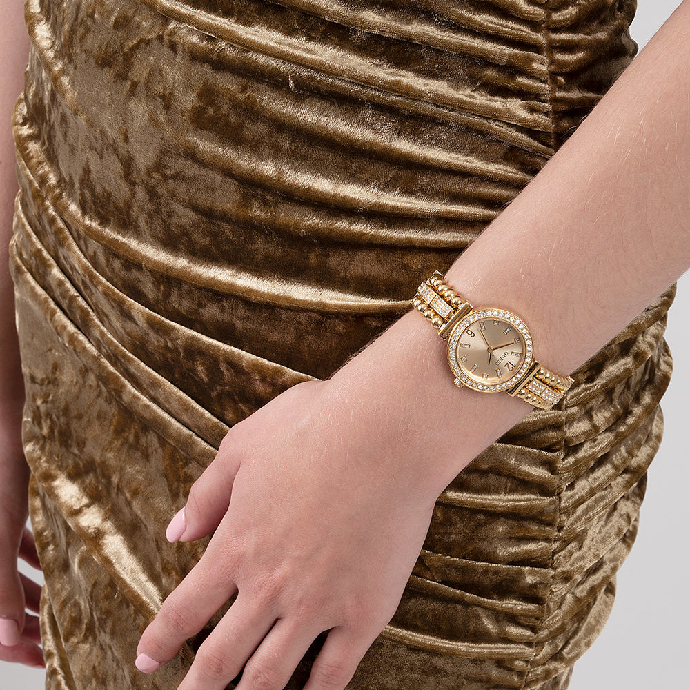 GUESS GW0401L2 RADIANT CHARM - ELEGANT GOLD WOMEN'S TIMEPIECE WITH CHAMPAGNE DIAL-i-Watch-5