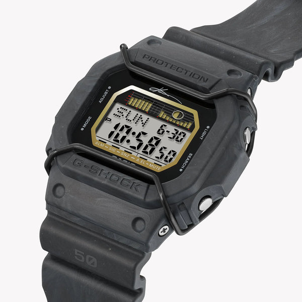 G-Shock Men's Black Resin Watch, Gray Dial | Glx-5600kb-1er
