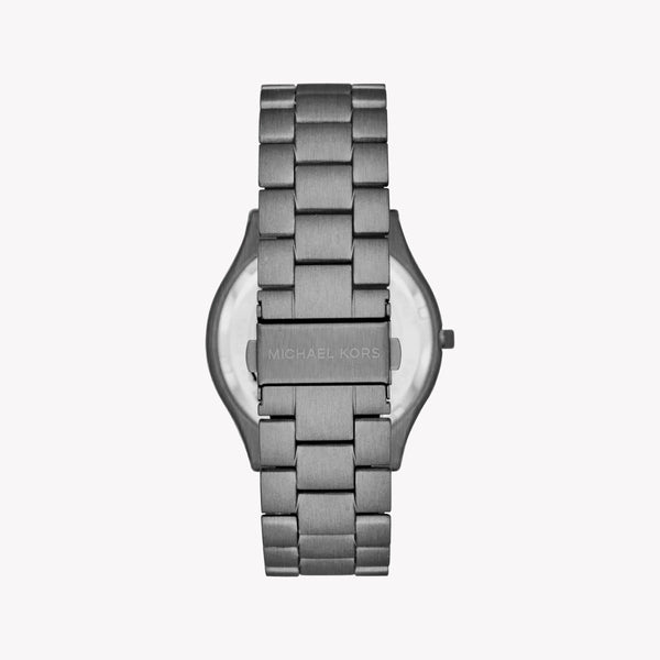 Michael Kors Men's Grey Stainless Steel Watch, Black Dial | Mk1044 by i-watch