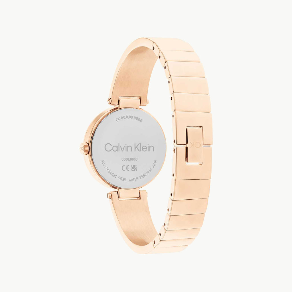 CK CALVIN KLEIN NEW COLLECTION - RADIANT ROSE GOLD CHARM WOMEN'S WATCH-i-Watch-3