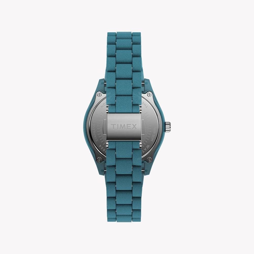 Timex Women's Ocean Blue Watch, Plastic Tide Material | T2p1958j by i-watch