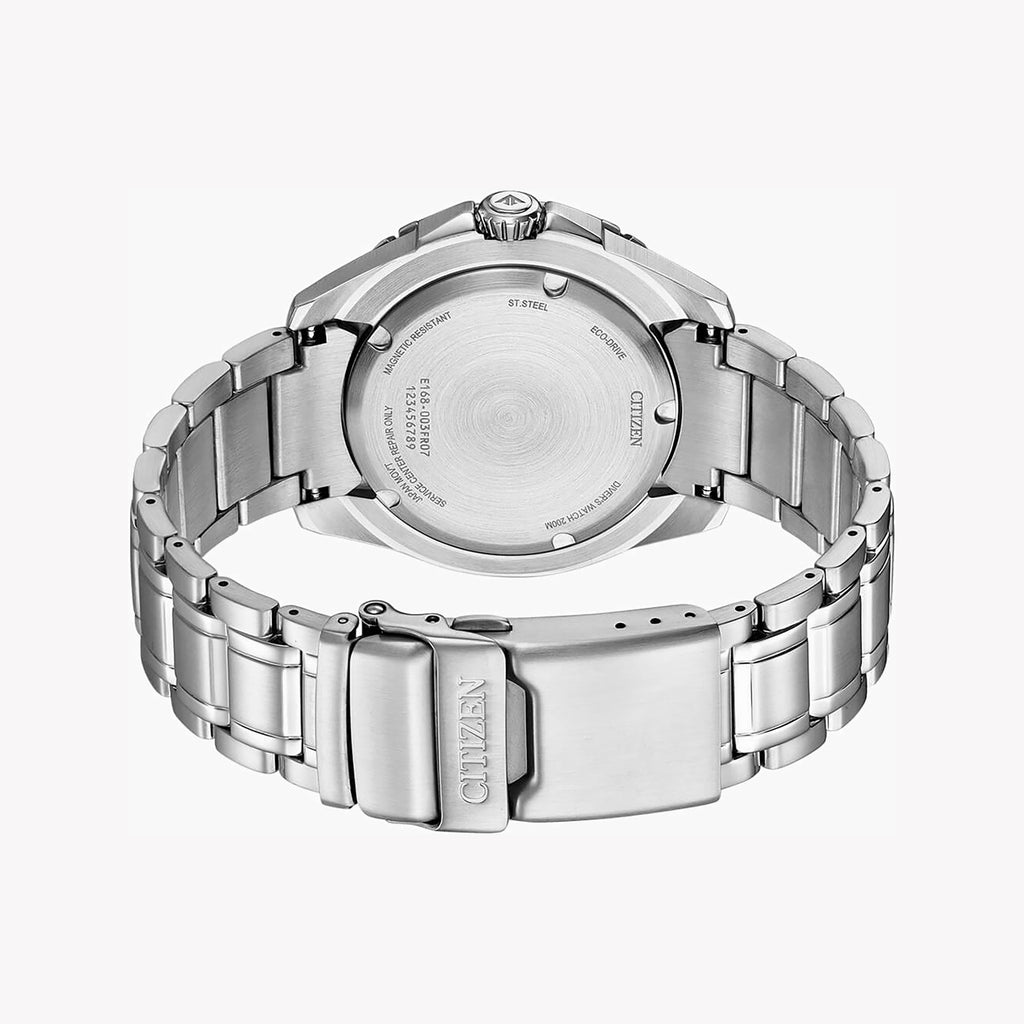 CITIZEN BN0199-53X DYNAMIC PRECISION - MODERN GREEN DIAL MEN'S STAINLESS STEEL WATCH-i-Watch-2